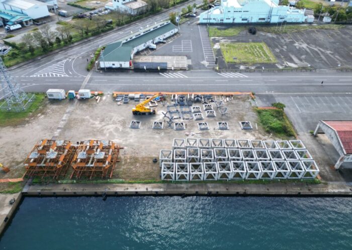 但馬第２地区　釜屋沖大型魚礁設置工事